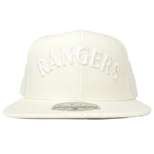 Texas‎ Rangers Mitchell & Ness MLB Fitted 7 3/8 Liberty Hat Cap 3D Logo NWT